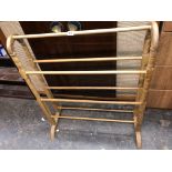 PINE TURNED TOWEL RAIL