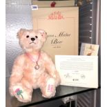 STEIFF LIMITED EDITION QUEEN MOTHER BEAR ROSE 38CM APPROX