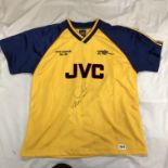 ARSENAL FC 1988-89 SIGNED FOOTBALL JERSEY