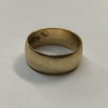 9CT GOLD WEDDING BAND SIZE P/Q 6G APPROX