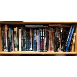 SHELF OF HARDBACK BOOKS - FORMULA ONE,