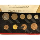 CASED 1950 COIN SET