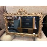 GILDED ACANTHUS FRAMED MIRROR