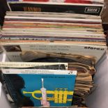 BOX OF VINYL LPS - CLASSICAL TITLES,