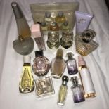 BOX OF LADIES FRAGRANCES AND SPRAYS