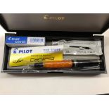 CASED PILOT CAPLESS PEN