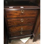 STAG MINSTREL FOUR DRAWER CHEST (HEIGHT= 72CM, DEPTH= 47CM,