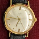 CASED TIMEX 21 GENTLEMAN'S WRIST WATCH