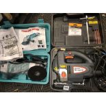 BOSCHMAN 115MM ANGLE GRINDER AND CHALLENGE JIGSAW