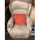 OATMEAL ELECTRIC RECLINING CHAIR