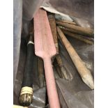 BAG OF VINTAGE CRICKET BATS,