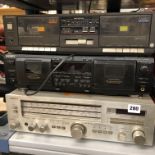 SONY RECEIVER TAPE DECK