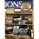 VINTAGE MAINS RADIO , GEC TRANSISTOR RADIO, ROBERTS, AND DAB RADIOS,