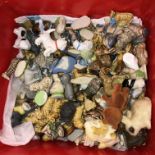 TUB OF WADE WHIMSIES - VARIOUS ANIMALS AND FISH (75 APPROXIMATELY)