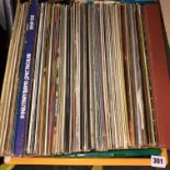 CRATE OF VARIOUS LPS,