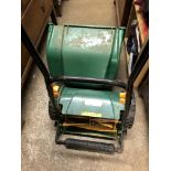 QUALCAST LAWNMOWER AND GRASS BOX