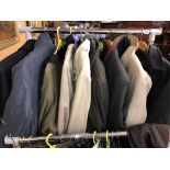 RAIL OF GENTLEMAN'S COATS,