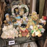 SELECTION OF CHERISHED TEDDY FIGURES