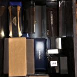 SELECTION OF FOUNTAIN PEN BOXES ONLY