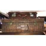 TWO VINTAGE SUITCASES A/F