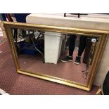 LARGE GILT FRAMED MIRROR