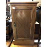 EDWARDIAN MAHOGANY POT CUPBOARD