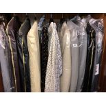 SELECTION OF GENTLEMAN'S SUITS, JACKETS,