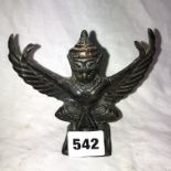 BRONZE MYTHOLOGICAL GARUDA STATUE 11CM H APPROX