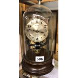 PINCHIN JOHNSON 800 DAY CLOCK UNDER DOME