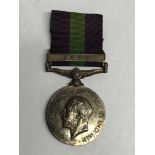 GEORGE V MEDAL AND RIBBON WITH AN IRAQ BAR TO PTE W.A.