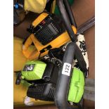 TWO PETROL HEDGE TRIMMERS - JCB AND POWERCRAFT