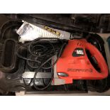 CASED BLACK AND DECKER SCORPION RECIPROCATING SAW