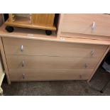 MATCHING LARGER THREE DRAWER CHEST