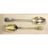 GEORGE III SILVER SERVING SPOON LONDON 1835 4.