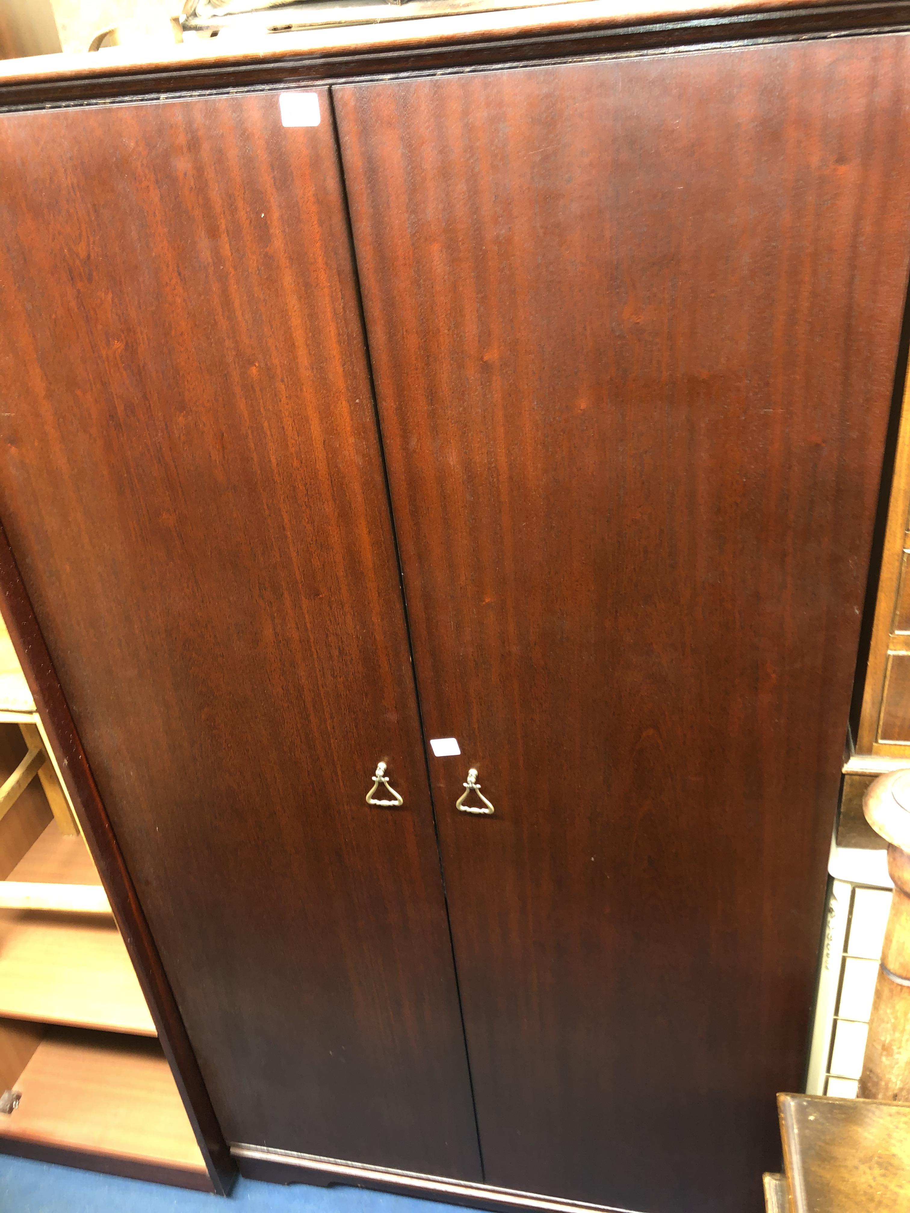 DARK MAHOGANY MEREDEW WARDROBE