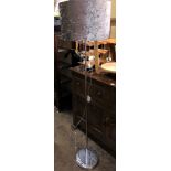 CHROMIUM MODERN LAMP STANDARD