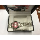 BOXED FAHRENHEIT SWISS BALANCE WRIST WATCH