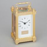 Birks Jewellers Carriage Clock, late 20th century, height 5 in — 12.7 cm