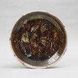 Kayo O'Young (Canadian, b.1950), Brown Glazed Charger, 1985, diameter 16 in — 40.7 cm