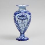 Macintyre Moorcroft Florian Poppy Vase, c.1900, height 12.1 in — 30.7 cm