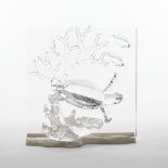 Swarovski Crystal ‘Wonders of the Sea’ Eternity, 2006, 7.5 x 7.5 in — 19 x 19 cm
