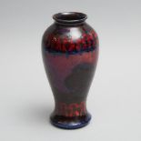 Moorcroft Flambé Banded Eventide Vase, c.1925-30, height 10.1 in — 25.7 cm