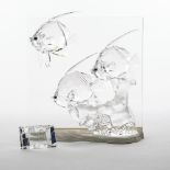 Swarovski Crystal ‘Wonders of the Sea’ Community, 2007, 7.5 x 7.5 in — 19 x 19 cm