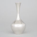 German Silver Vase, Koch & Bergfeld, Bremen, 20th century, height 6 in — 15.3 cm