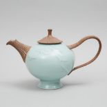 Bill Reddick (Canadian, b.1958), Celadon Glazed Teapot, 2001, height 7.6 in — 19.2 cm