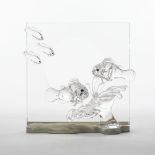 Swarovski Crystal ‘Wonders of the Sea’ Harmony, 2005, 7.5 x 7.5 in — 19 x 19 cm