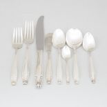 American Silver ‘Stradivari’ Pattern Flatware, Wallace Silversmiths, Wallingford, Ct., 20th century