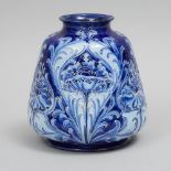 Macintyre Moorcroft Florian Poppy Vase, c.1900, height 8 in — 20.3 cm