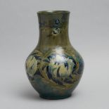Moorcroft Late Florian Large Vase, c.1916-18, height 13.8 in — 35 cm