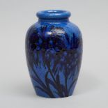 Moorcroft Blue Cornflower Vase, c.1925, height 8.1 in — 20.6 cm